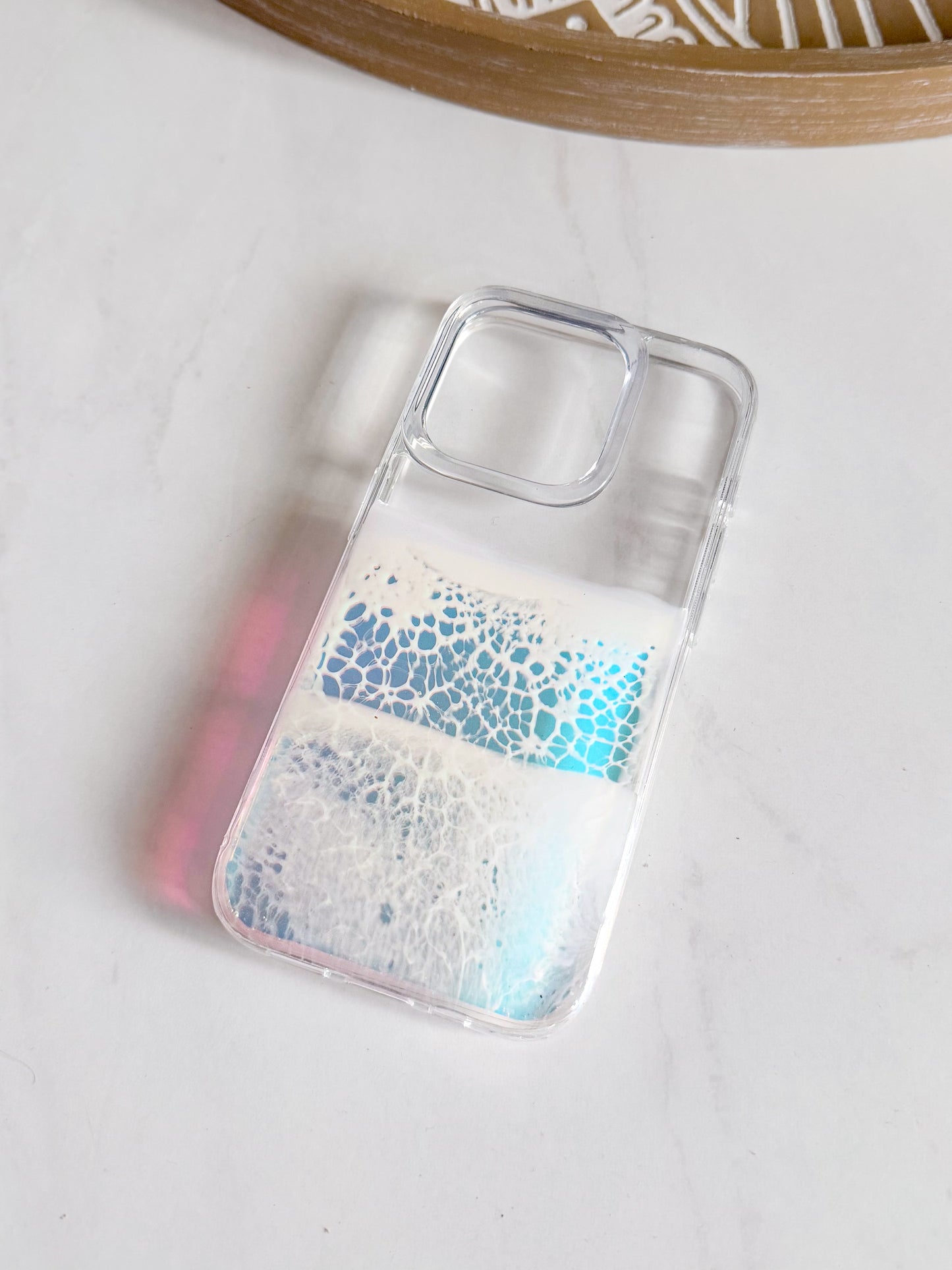 Holographic Ocean Wave iPhone Case