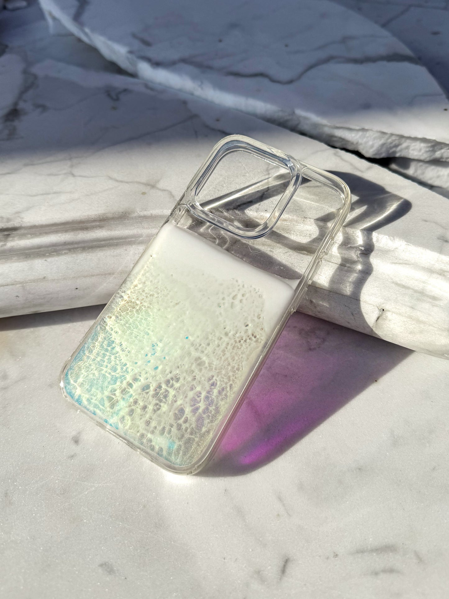 Holographic Ocean Wave iPhone Case