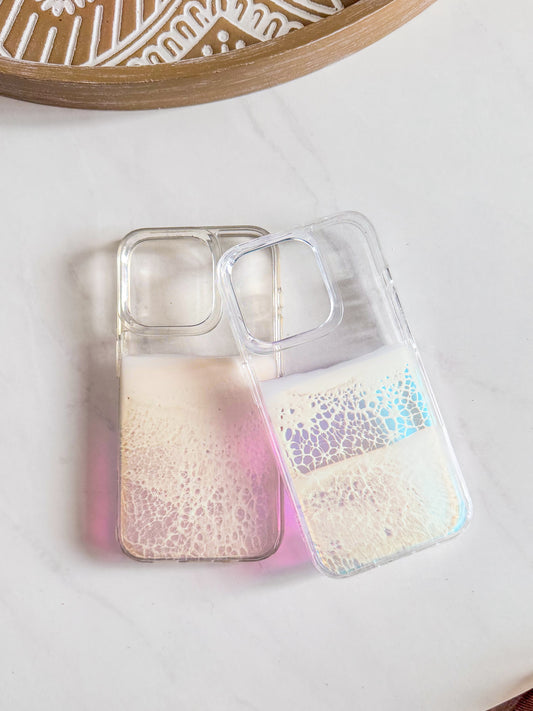 Holographic Ocean Wave iPhone Case