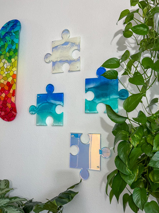 Puzzle Piece Wall Art